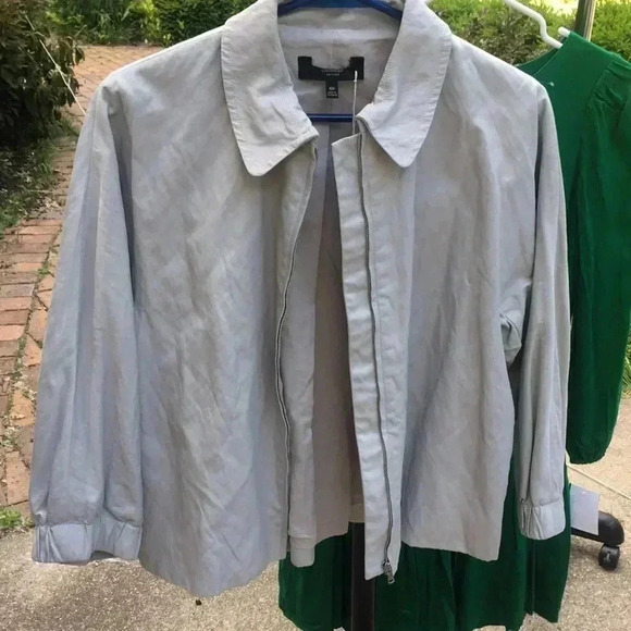 Talbots grey jacket 10P new with pockets B2 - Picture 4 of 4